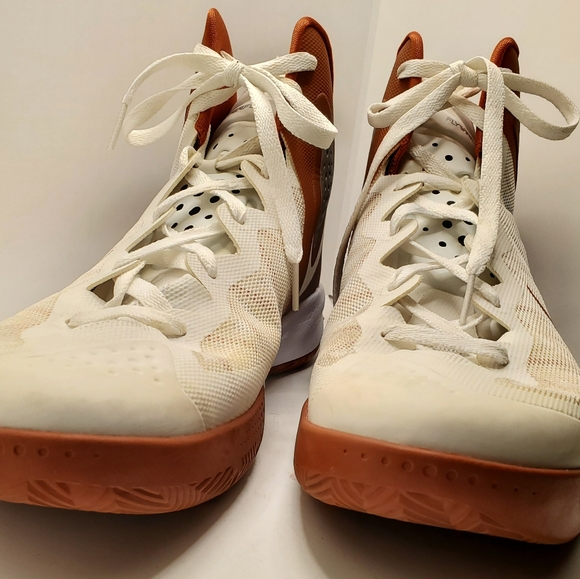 Nike Zoom Hyperenforcer XD Rust, White Mens US Size 13 487786-115 Basketball - Picture 4 of 14